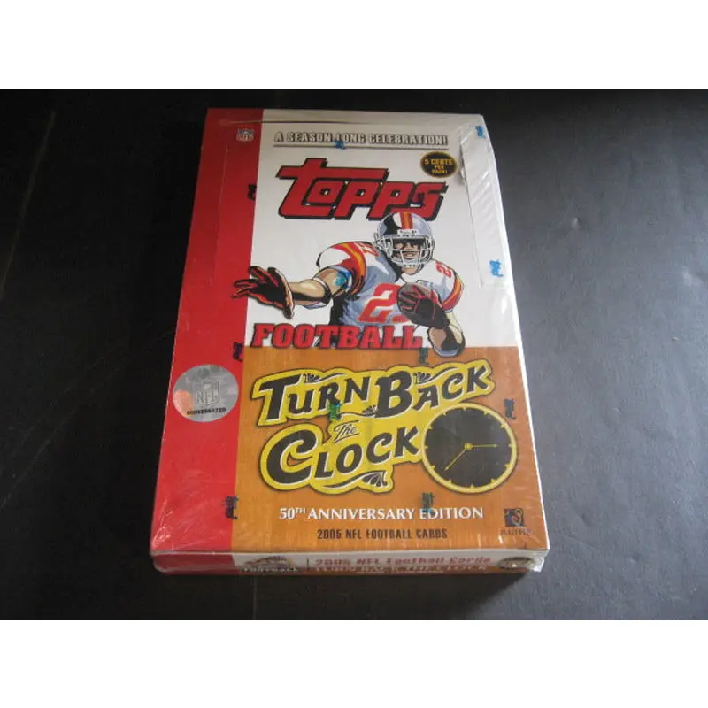 2005 Topps Football Turn Back The Clock Box