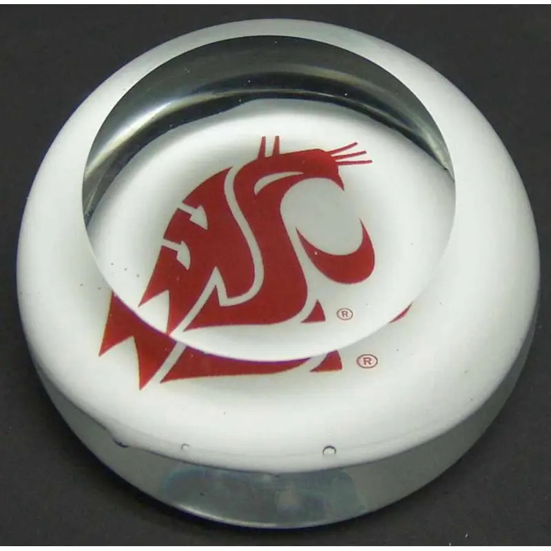 WSU Glass Paperweight