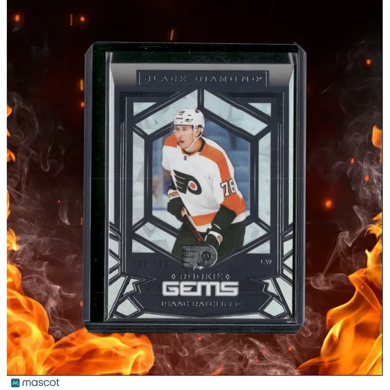 2022-23 Upper Deck Black Diamond Isaac Ratcliffe Gems Rookie 209/399 #RG-IR