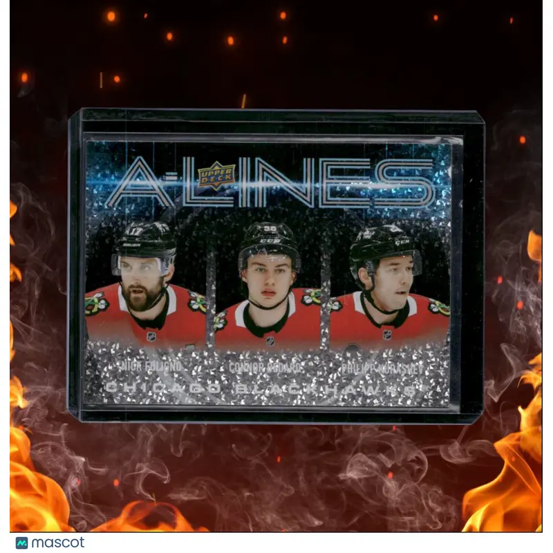 2024-25 Upper Deck Foligno / Connor Bedard / Kurashev A-Lines Speckle #AL-7