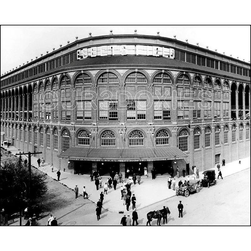 1913 Ebbets Field 8X10 Photo - First Game New Stadium Brooklyn Dodgers - 64