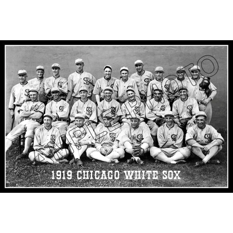 1919 Chicago White Sox Poster 11X17 - Jackson Collins Cicotte Weaver- 1197