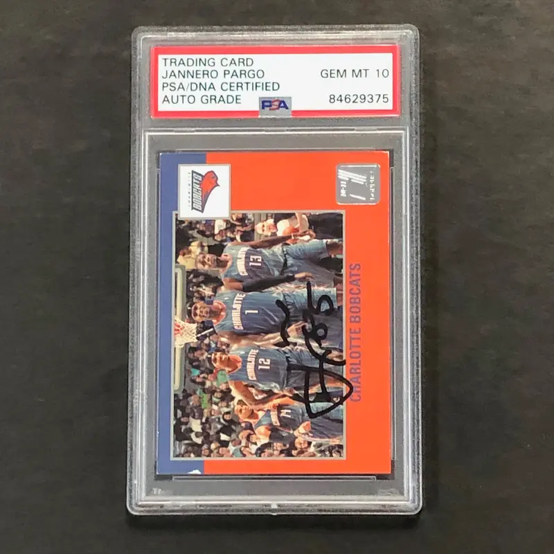 2010 Panini Donruss #274 Jannero Pargo Signed Card AUTO 10 PSA Slabbed