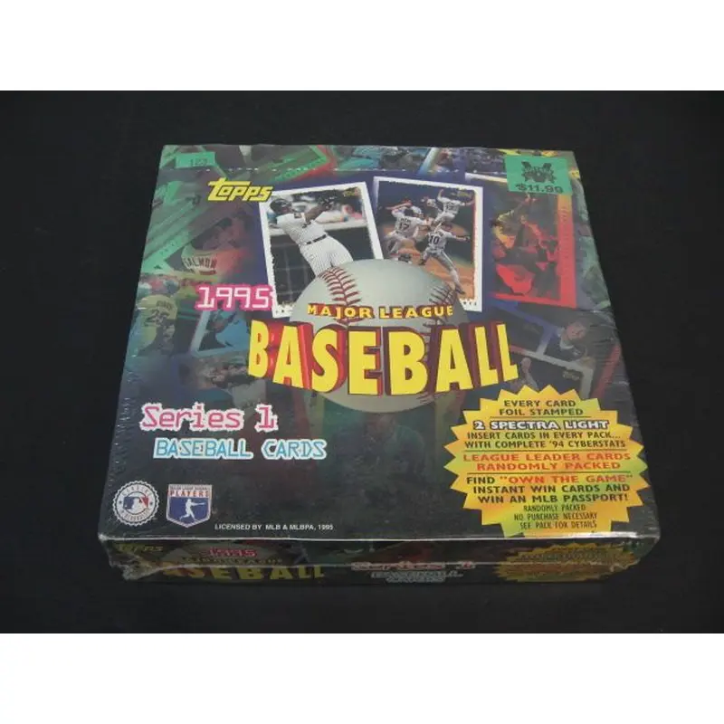 1995 Topps Baseball Series 1 Cello Box
