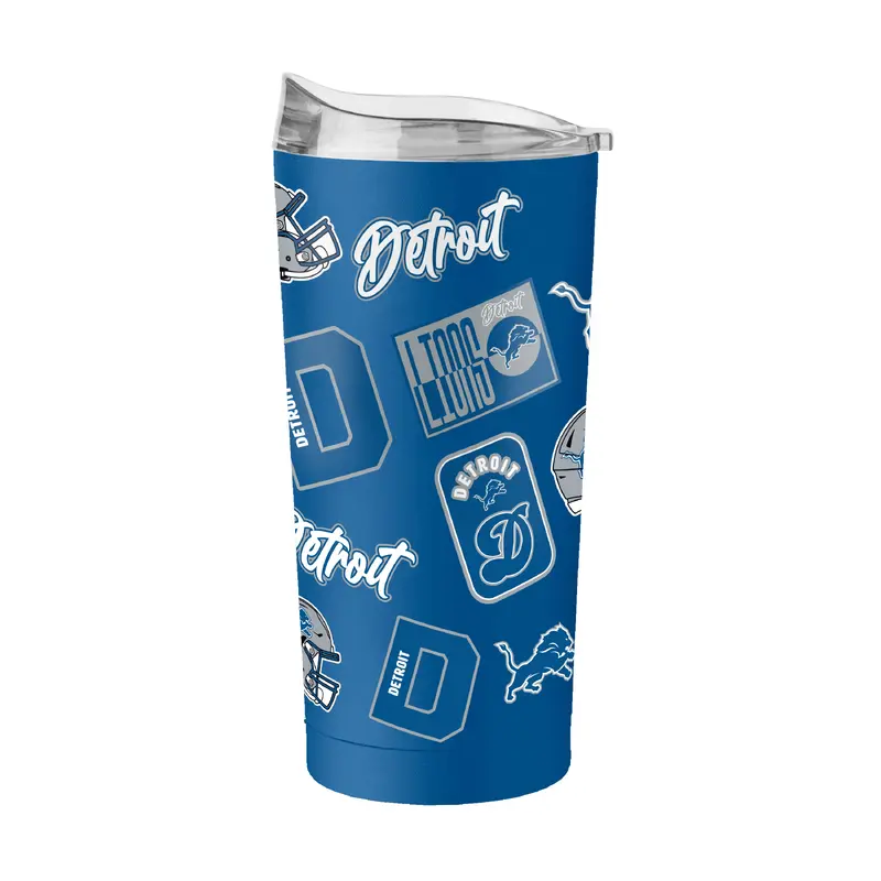 Detroit Lions 20oz Dreamweave Powder Coat Tumbler