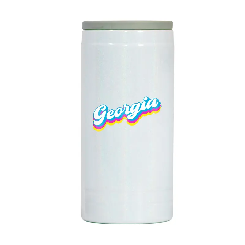 Georgia 12oz Shadow Iridescent Slim Coolie