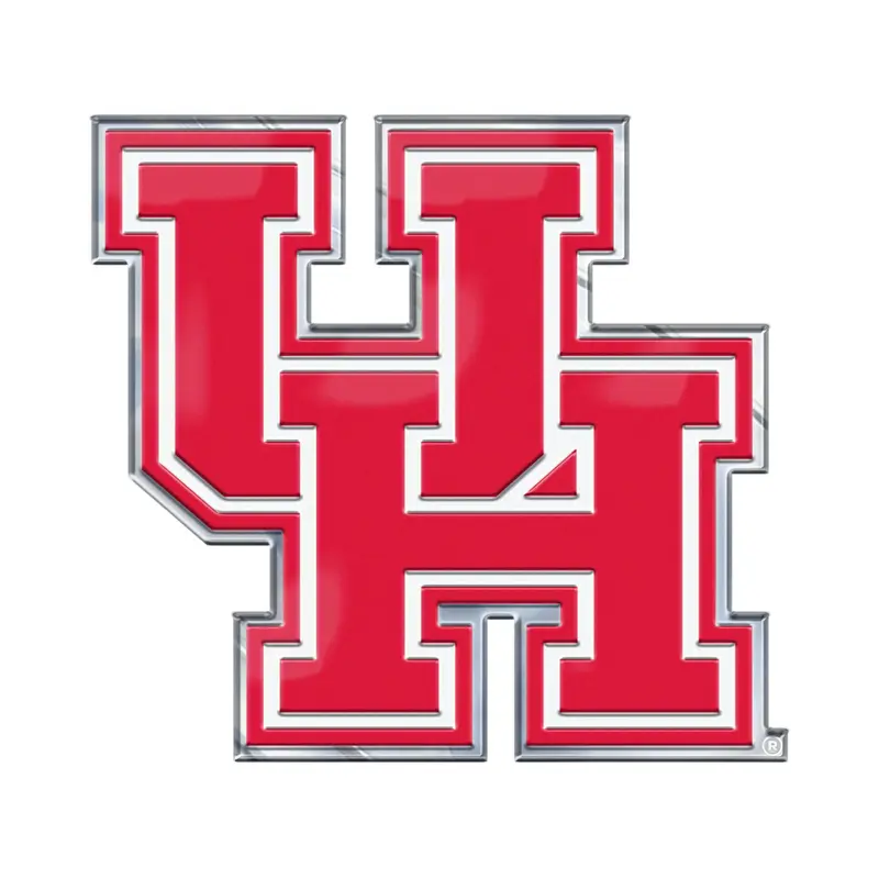 University of Houston Embossed Color Emblem