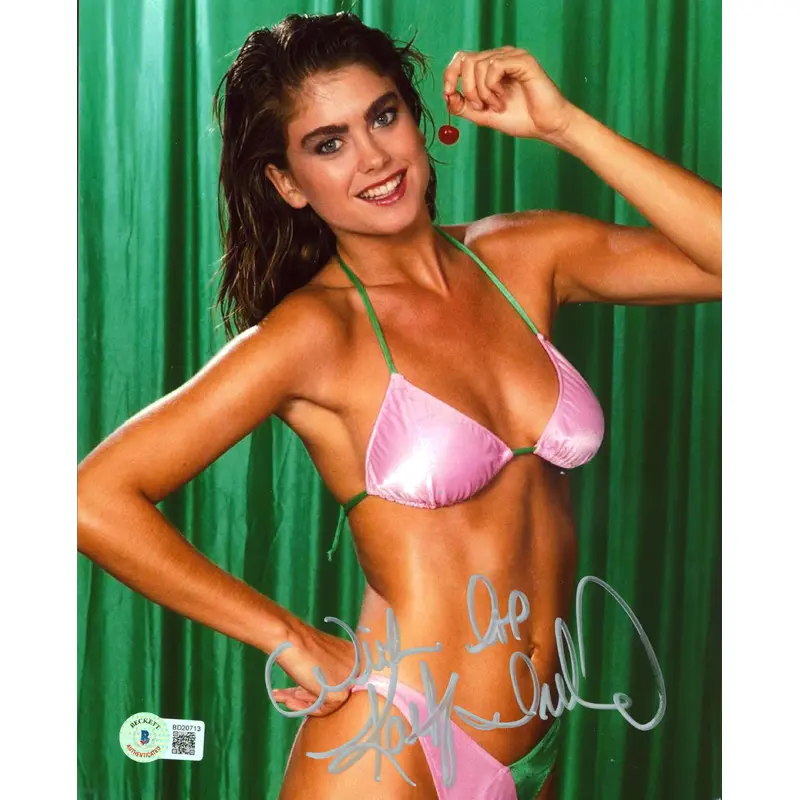 Kathy Ireland "With Love" Authentic Signed 8x10 Sexy Photo BAS #BD20713