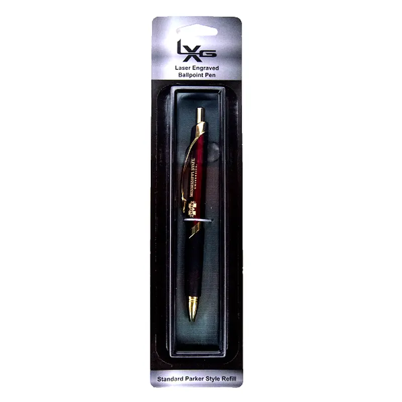 WSU LXG Laser Engraved Ballpoint Gold Twist Pen