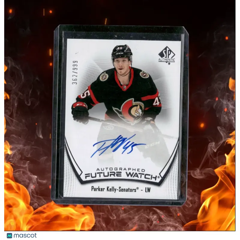 2021-22 SP Authentic Parker Kelly Future Watch Rookie Auto 362/999 #140