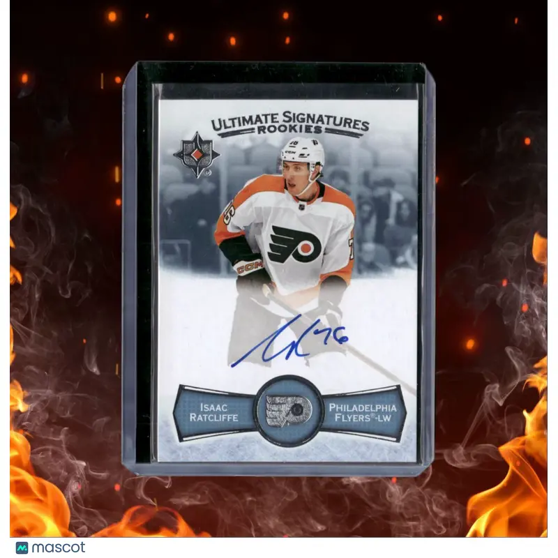 2022-23 Upper Deck Ultimate Isaac Ratcliffe Signatures Rookie Auto #USR-IR
