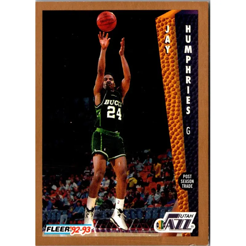 1992 Fleer Jay Humphries #222