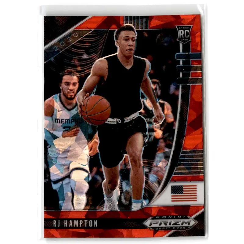 2020 Panini Prizm Draft Picks Collegiate Red RJ Hampton #13