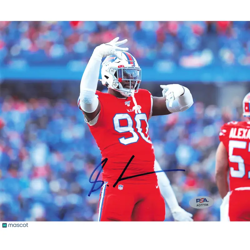 Shaq Lawson Buffalo Bills Signed 8x10 Photo