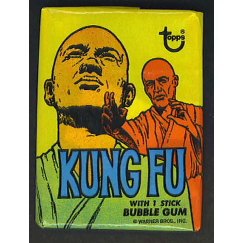 1973 Topps Kung Fu Unopened Wax Pack