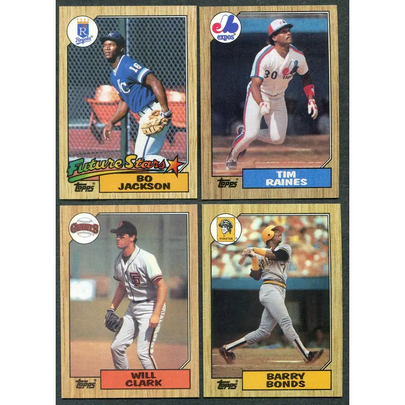 1987 Topps Baseball Complete Set NM NM/MT (792) (24-658)