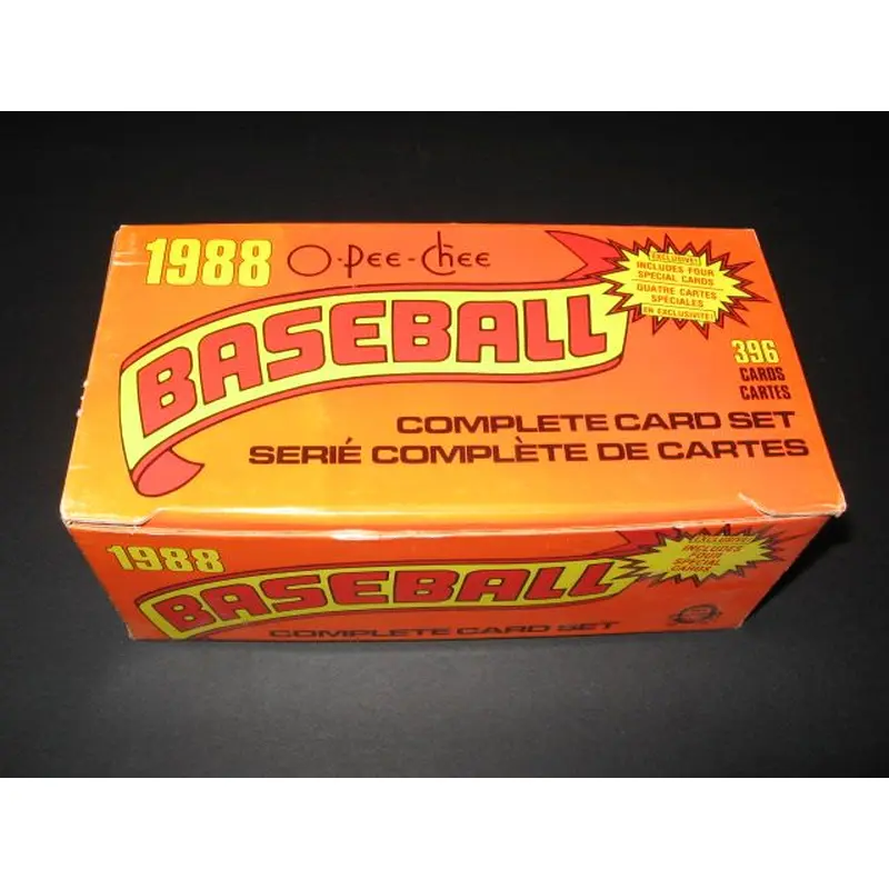 1988 OPC O-Pee-Chee Baseball Factory Set