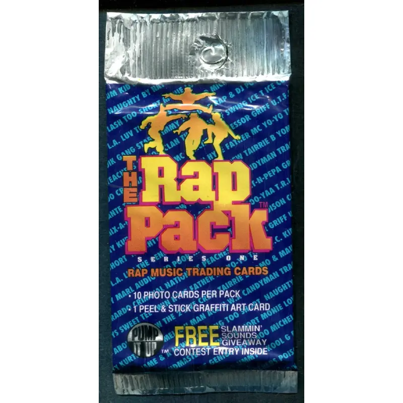 1991 Premier The Rap Pack Unopened Series 1 Pack (11)