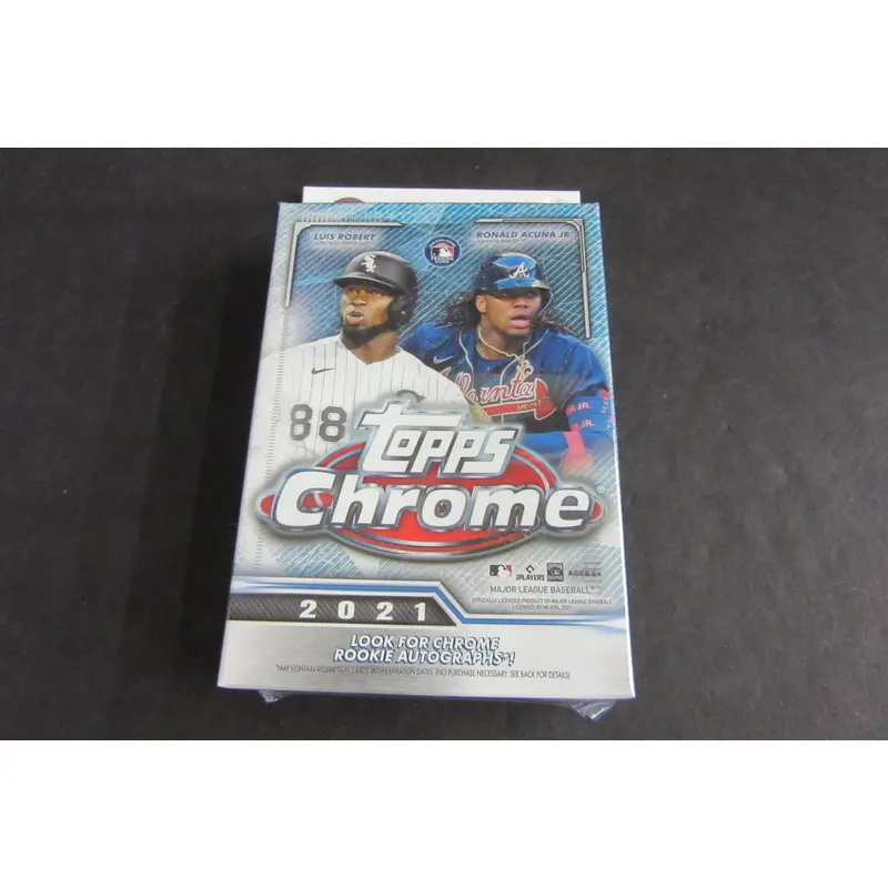 2021 Topps Chrome Baseball Hanger Box (5/4)