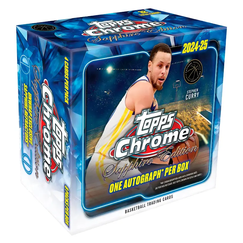 2024/25 Topps Chrome Sapphire Edition Basketball Box