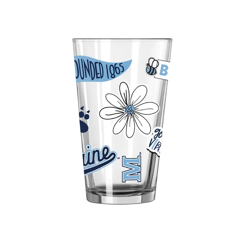 Maine 16oz Native Pint Glass