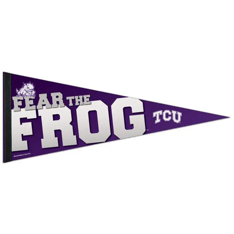 TCU Horned Frogs Official NCAA Team Premium Felt Pennant - Wincraft