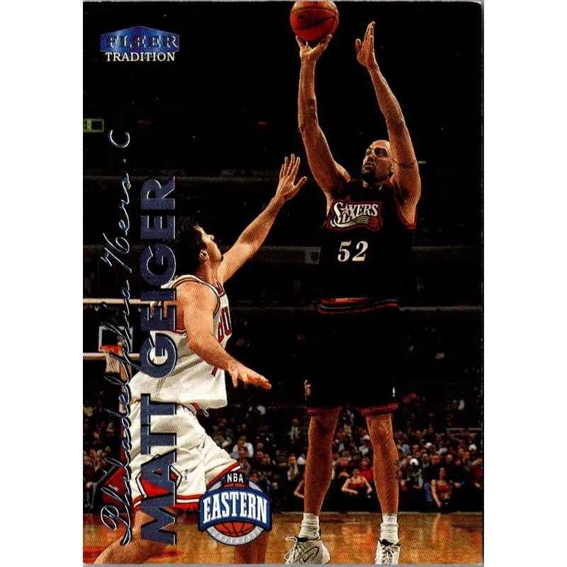 1999 Fleer Tradition Matt Geiger #34