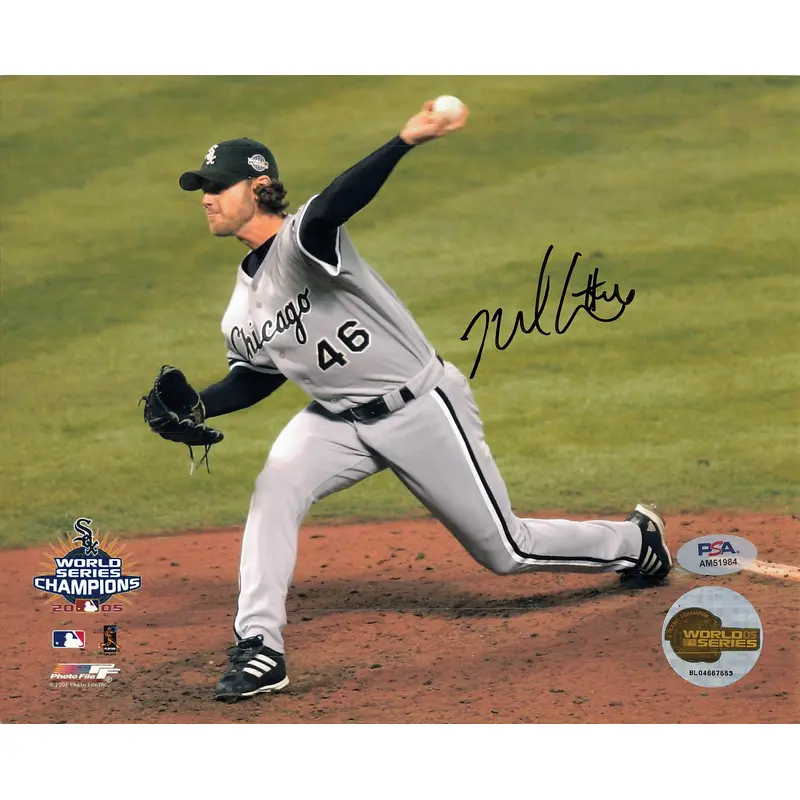 NEAL COTTS signed 8x10 photo PSA/DNA Chicago White Sox Autographed
