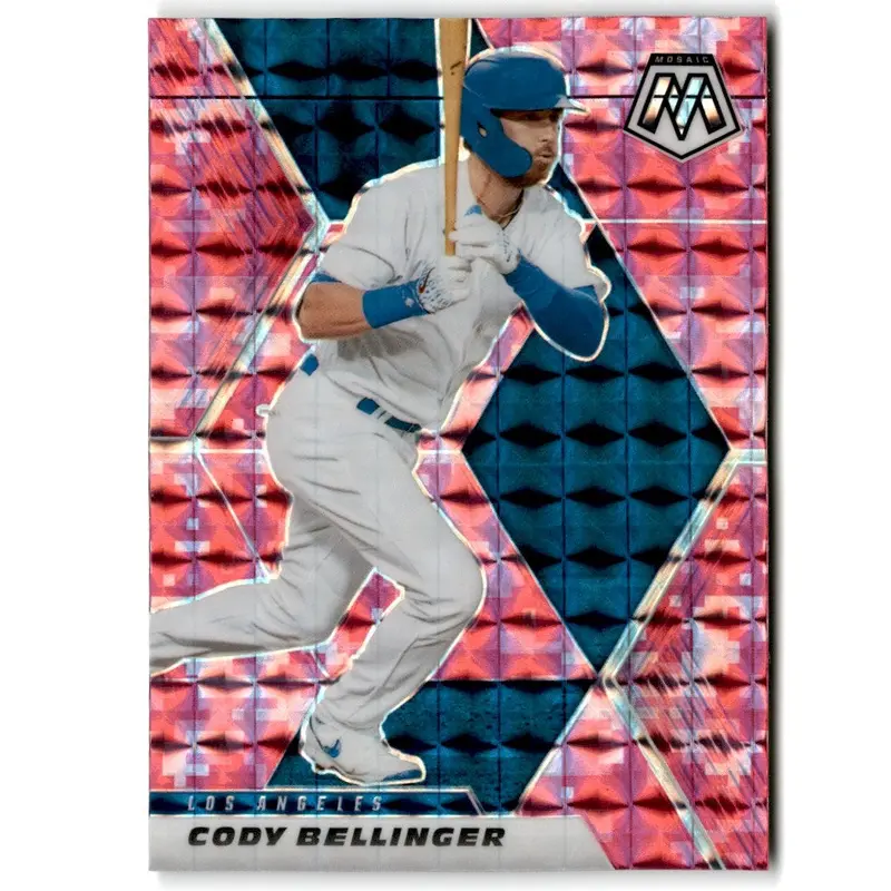2021 Panini Mosaic Pink Camo Cody Bellinger #59