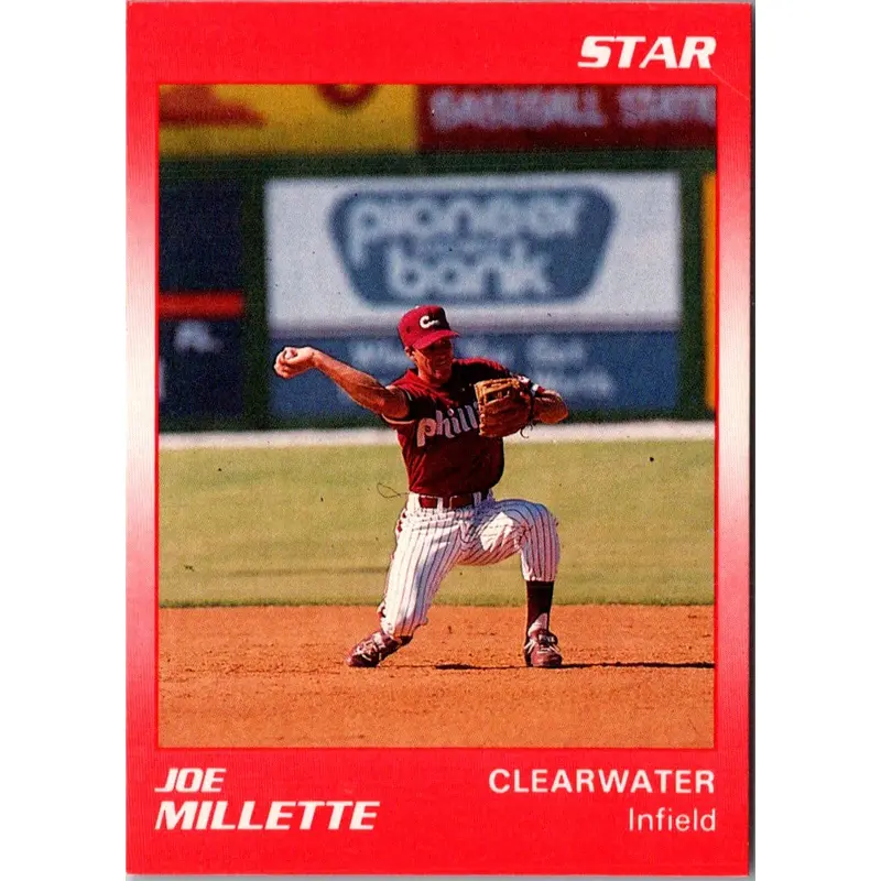 1990 Star Clearwater Phillies Joe Millette #16