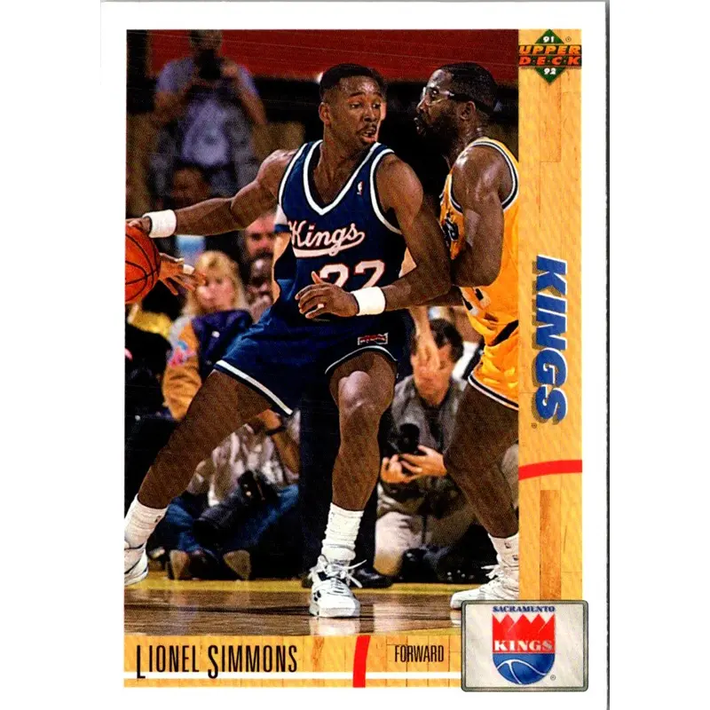 1991 Upper Deck Lionel Simmons #375