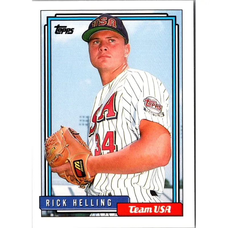 1992 Topps Traded Rick Helling #48T Rookie