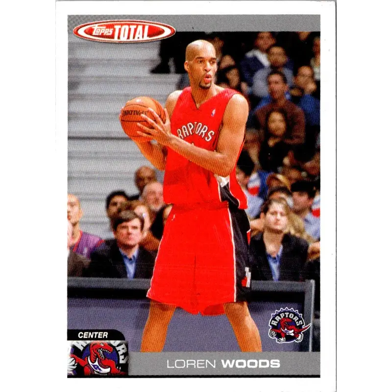 2004 Topps Total Loren Woods #234
