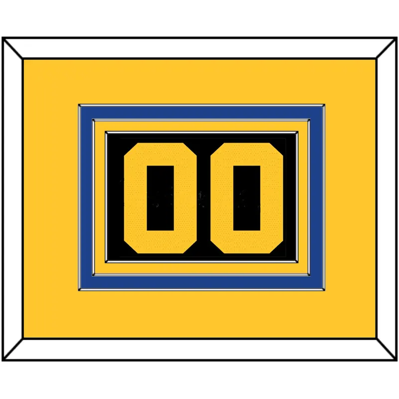 Golden State Number - Black City (2021-2022) - Triple Mat 3