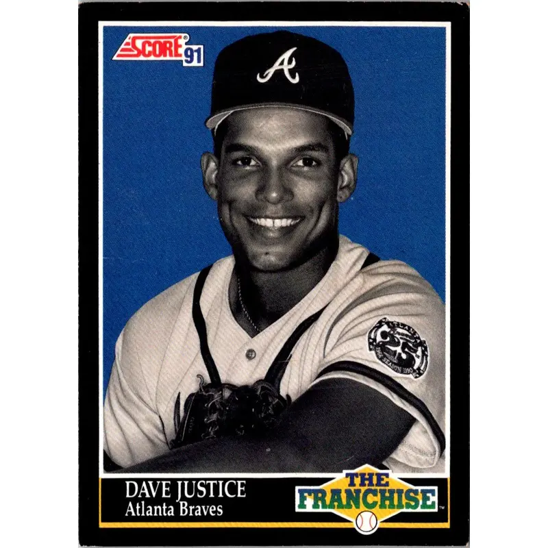 1991 Score David Justice #861