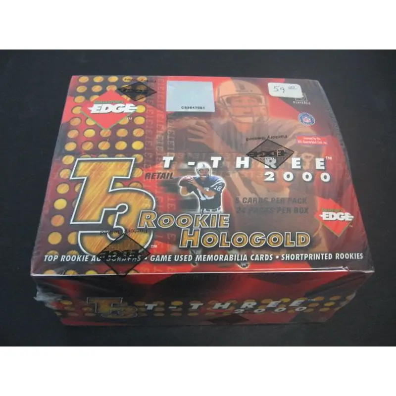 2000 Collectors Edge T3 Football Box (Retail)