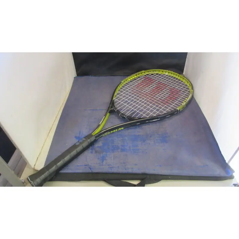 Used Wilson Energy XL V-Matrix 27.5" Tennis Racquet - wear on rim