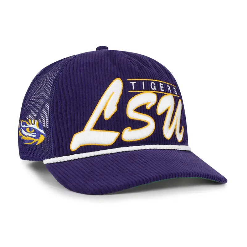LOUISIANA STATE TIGERS LSU DOUBLE HEADER MESH '47 HITCH RF RELAXED FIT