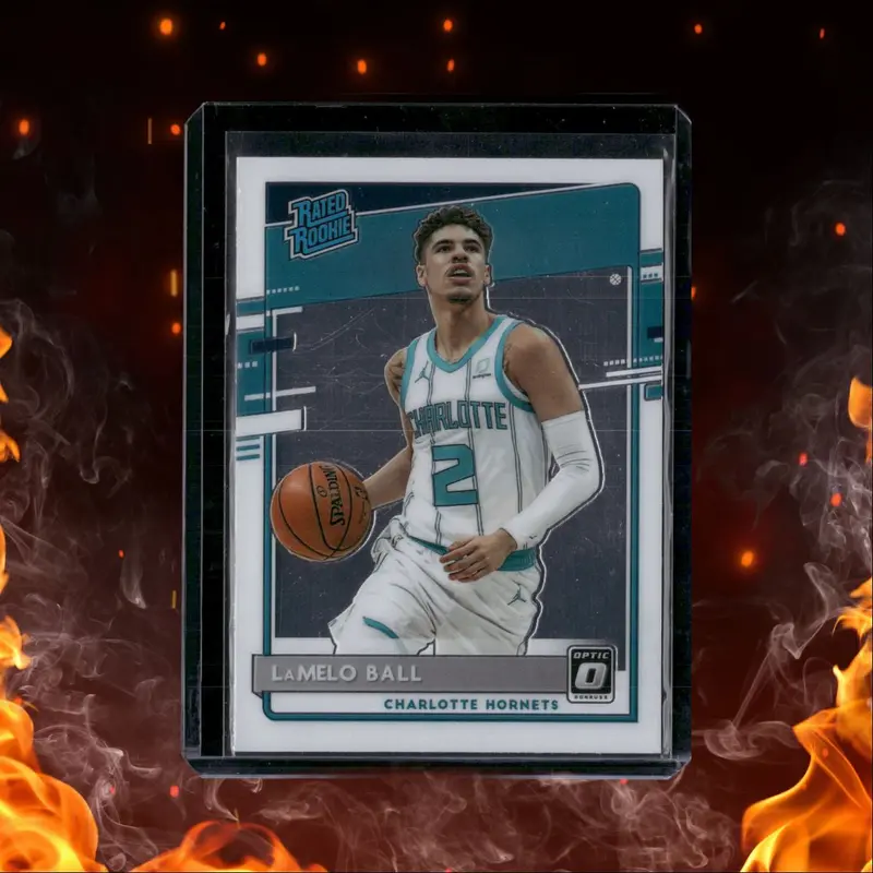 2020-21 Donruss Optic LaMelo Ball Rated Rookie #155