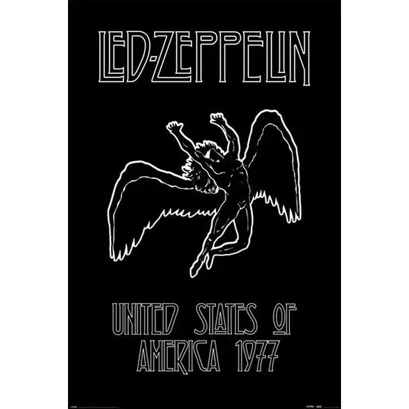 Led Zeppelin "Icarus" United States 1977 Tour Poster Reproduction - Pyramid (UK)