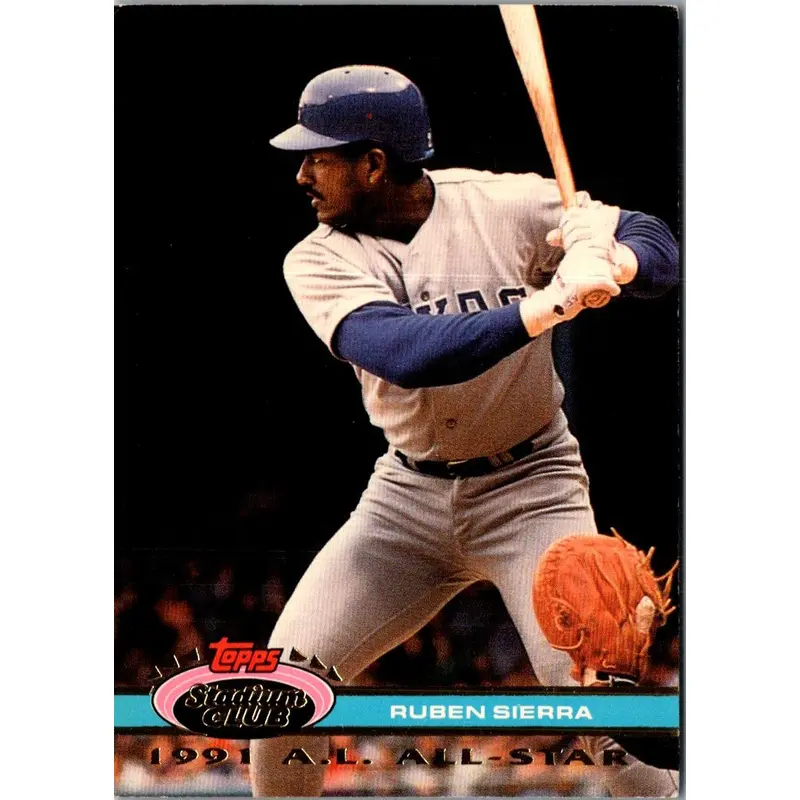 1992 Stadium Club Dome Ruben Sierra #172