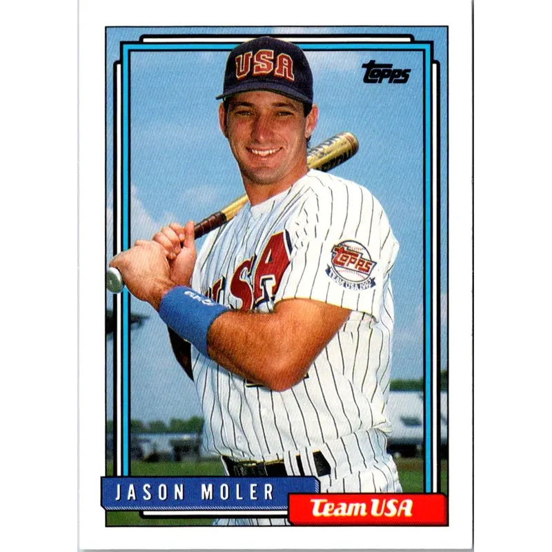 1992 Topps Traded Jason Moler #75T Rookie