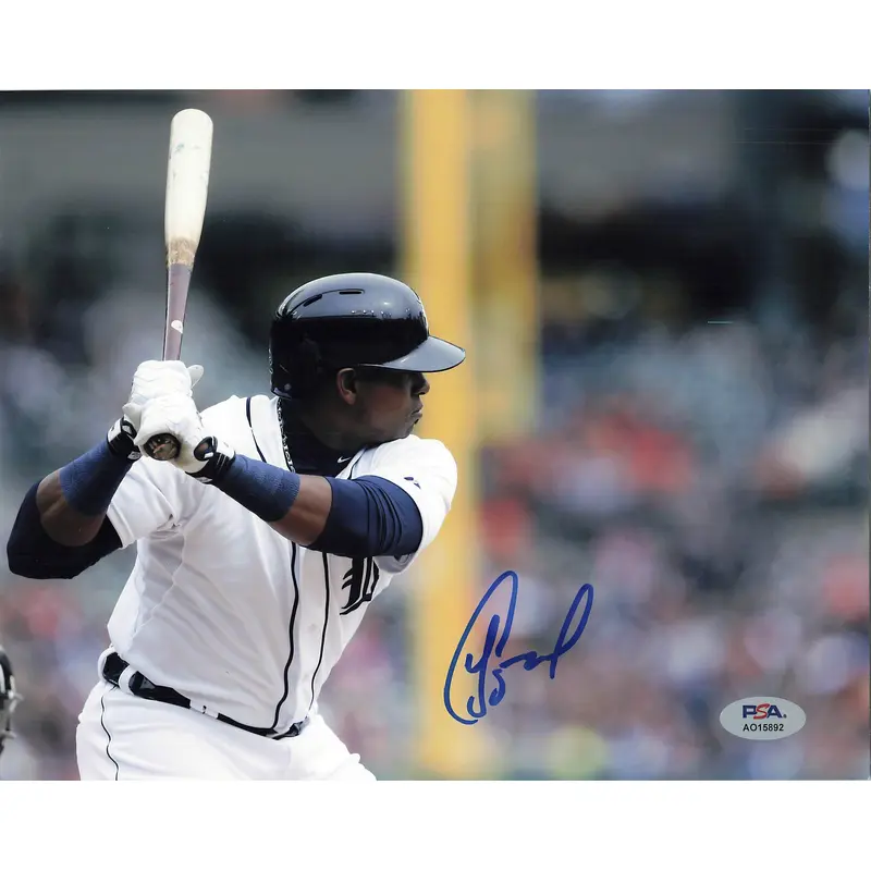 YOENIS CESPEDES signed 8x10 photo PSA/DNA New York Mets Autographed