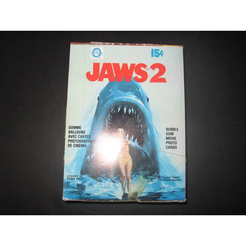 1978 OPC O-Pee-Chee Jaws 2 Unopened Wax Box (Authenticate)