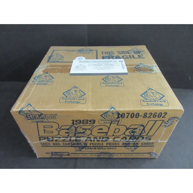 1989 Donruss Baseball Unopened Rack Case (BBCE) (A9687)