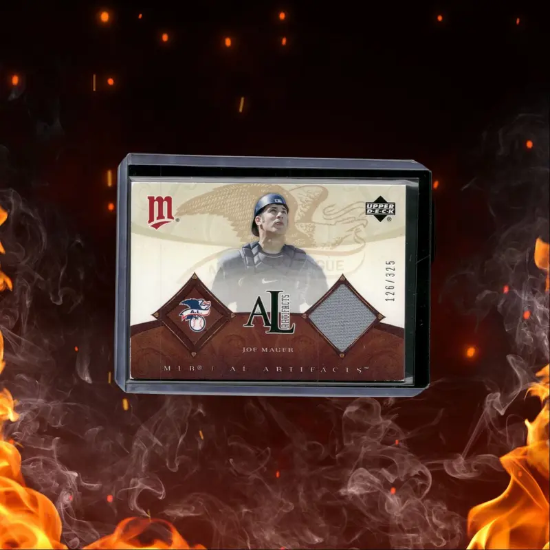 2005 Upper Deck Artifacts Joe Mauer Patch 126/325 #AL-JM