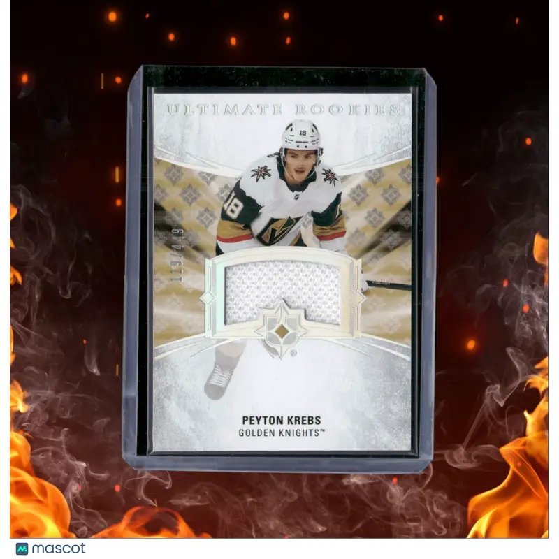 2020-21 Upper Deck Ultimate Peyton Krebs Jersey 119/449 #189