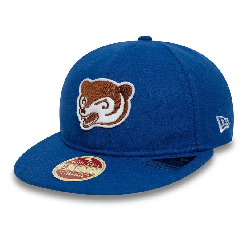 New Era - 9FIFTY Retro Crown - Chicago Cubs Cooperstown - Heritage Series - Blue