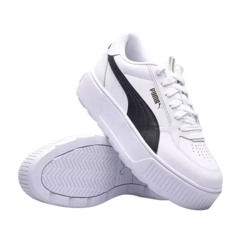 PUMA SHOES WOMEN WHITE KARMEN REBELLE JR 388420 02J