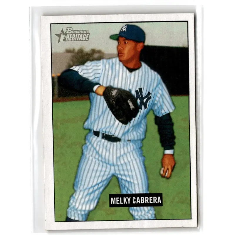 2005 Bowman Heritage Melky Cabrera #109 Rookie